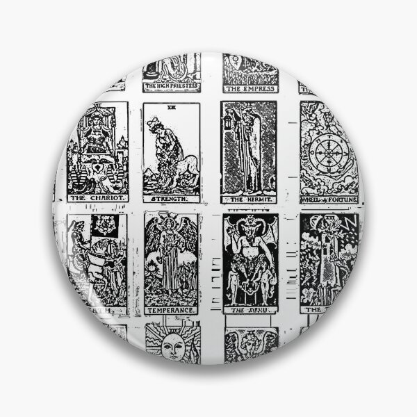 Item preview, Major Arcana black and white designed and sold by designbywhacky.