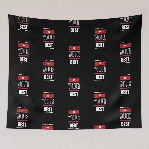 Item preview, Do Your Best(Motivational Quote) Typography designed and sold by Jalib.