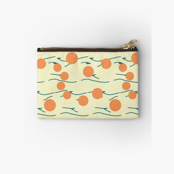 Item preview, Abstract Tangerine wave repeat pattern designed and sold by marketamt.