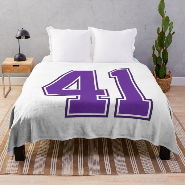 Item preview, Purple Number 41 lucky sports jersey forty one designed and sold by HeavyStyle.