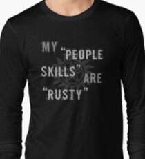 Supernatural Castiel 'People Skills' T-Shirt Long Sleeve T-Shirt