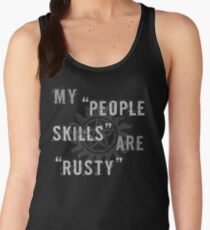 Supernatural Castiel 'People Skills' T-Shirt Women's Tank Top