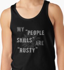 Supernatural Castiel 'People Skills' T-Shirt Tank Top