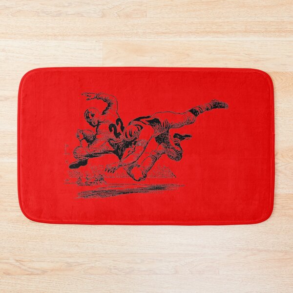 Item preview, Football players - offensive receiver and defensive end designed and sold by LeJeuneGifts.