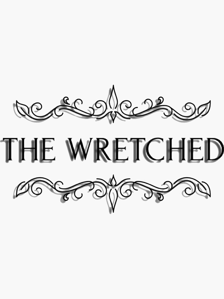 The Wretched Black Shadow Sticker Sticker For Sale By Evangeline5 Redbubble 