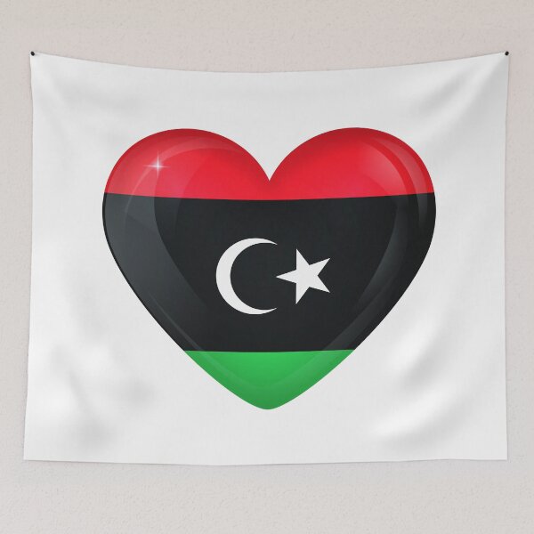 Item preview, My heart is in Libya, Love Libya. designed and sold by ArtIsParty.