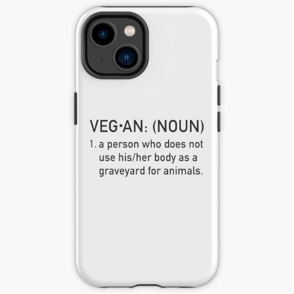 Vegan Humor 'Graveyard' iPhone Tough Case