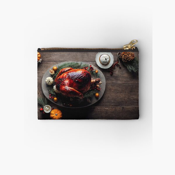 Item preview, Traditional Thanksgiving roasted turkey, food photography, computer AI generated art designed and sold by SvetlanaSF.