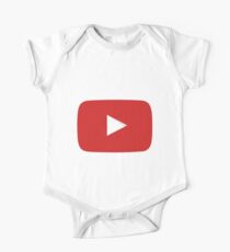 Youtube Logo Baby Body Kurzarm