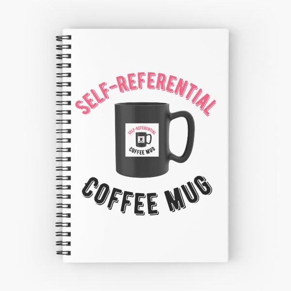 Item preview, SELF-REFERENTIAL COFFEE MUG designed and sold by CosmicStory.