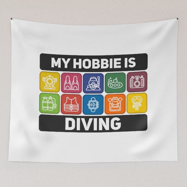 Item preview, My Hobbie Is Diving  designed and sold by Mesusi.