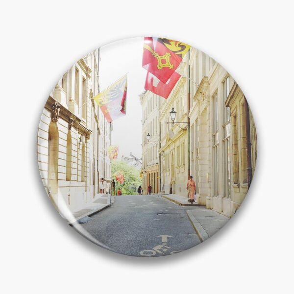 Item preview, Cycling lane on street of Geneva, Switzerland designed and sold by CarolinaReina.