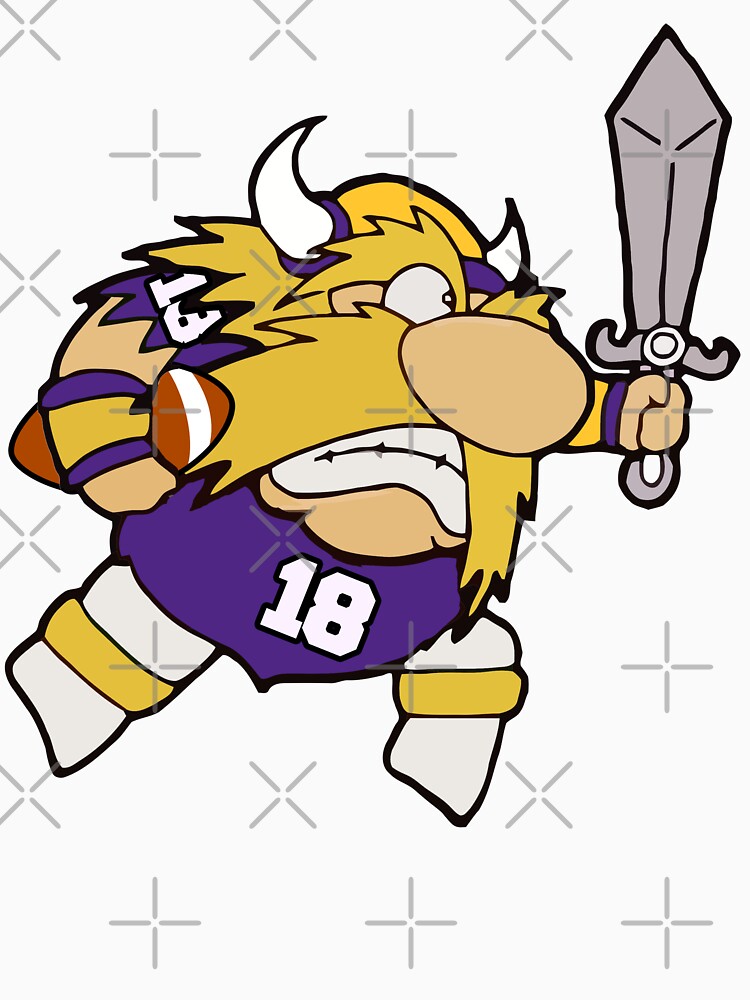 Minnesota Vikings Logo Art T-Shirt