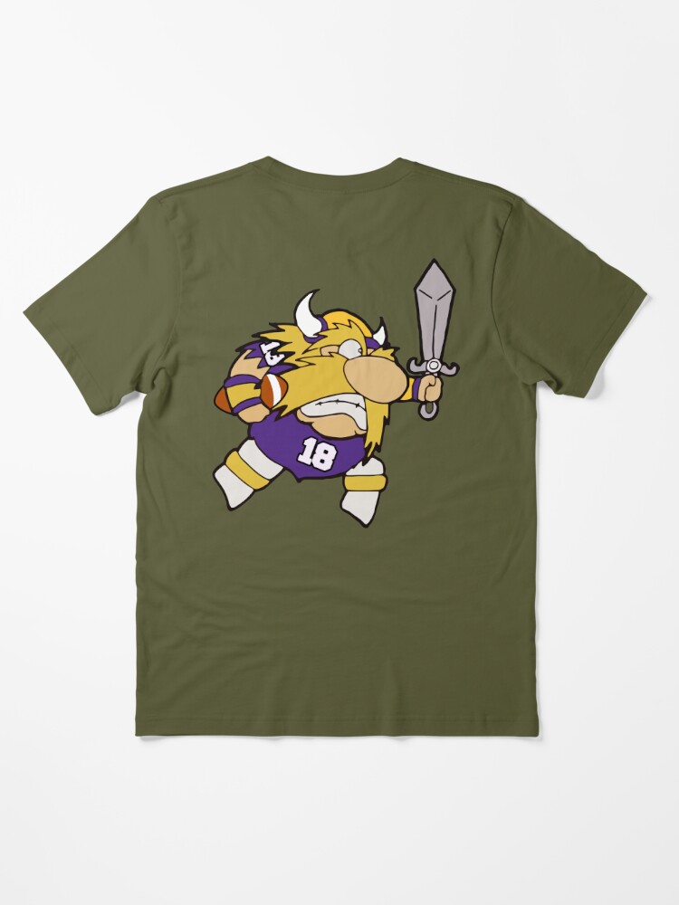 minnesota vikings football cartoon Essential T-Shirt for Sale by basengart