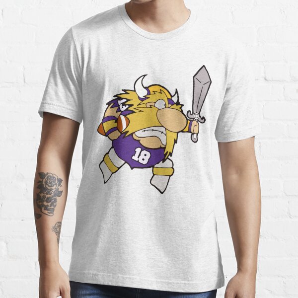 minnesota vikings football cartoon' Essential T-Shirt for Sale by basengart