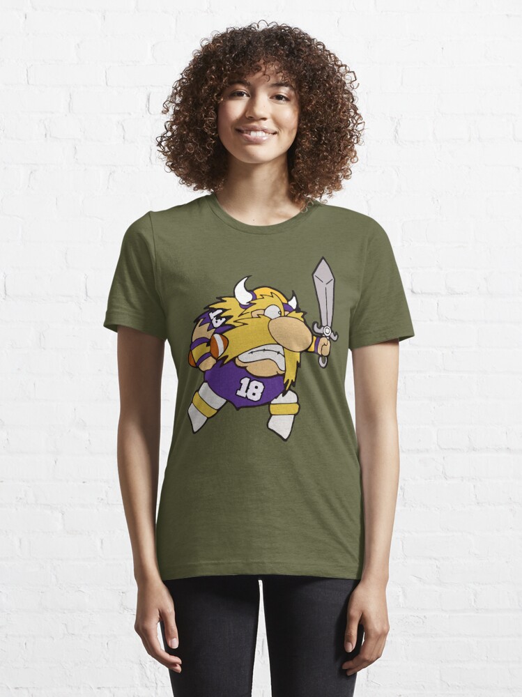 minnesota vikings football cartoon Essential T-Shirt for Sale by