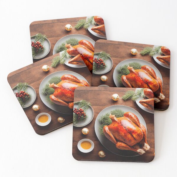 Item preview, Traditional Thanksgiving roasted turkey, food photography, computer AI generated art designed and sold by SvetlanaSF.