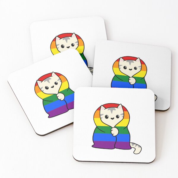 Item preview, Gay Pride Cat designed and sold by lc12091.