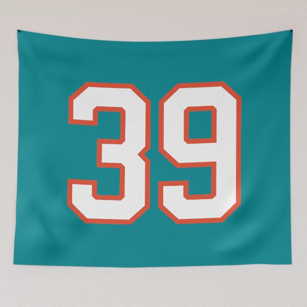 Item preview, Sports Number 39, white orange color lucky sport thirty nine designed and sold by ArtIsParty.
