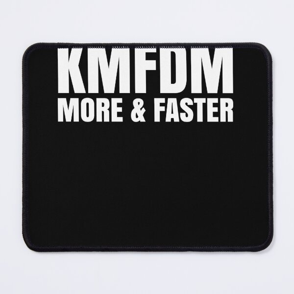 Item preview, KMFDM More & Faster German Industrial Rock Band B designed and sold by marcaroldg.