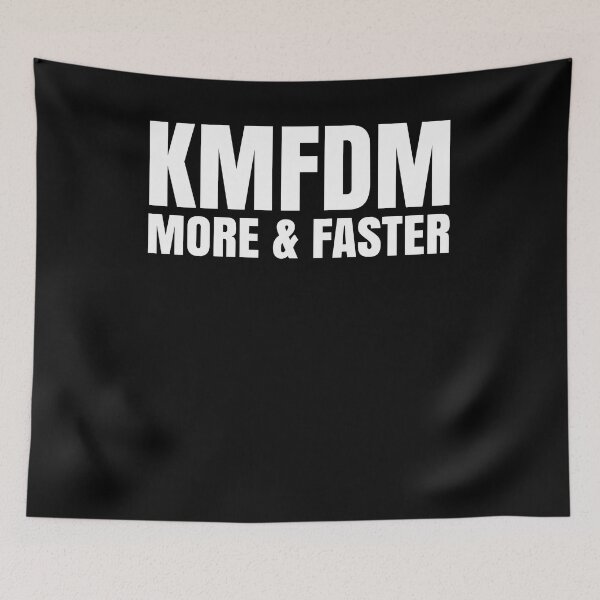Item preview, KMFDM More & Faster German Industrial Rock Band B designed and sold by marcaroldg.