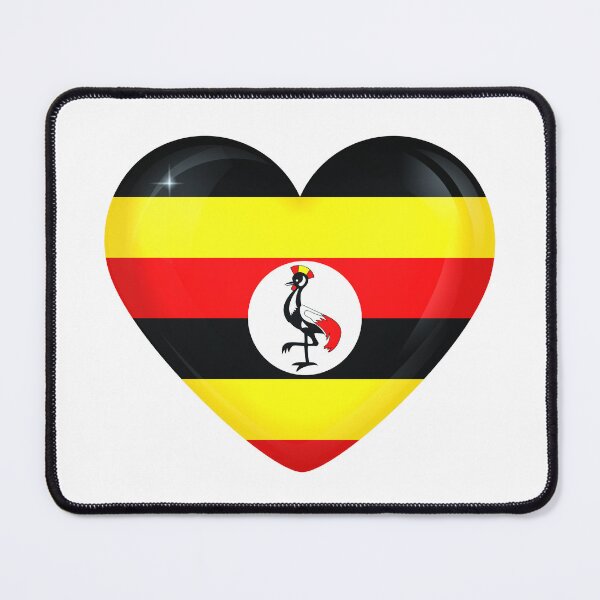 Item preview, My heart is in Uganda, Love Uganda. designed and sold by ArtIsParty.