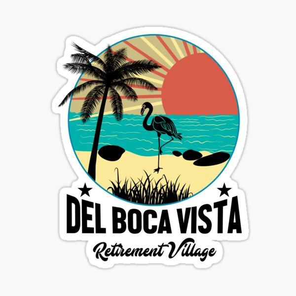 Aperçu de l'œuvre Del Boca Vista Vintage Surf Tee - Chemise hommage Seinfeld créée et vendue par GeekStop.