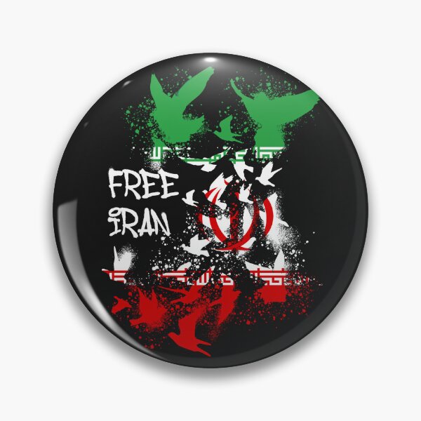 Item preview, free iran, iran, free iran,birds,doves,flag designed and sold by theherbst131313.