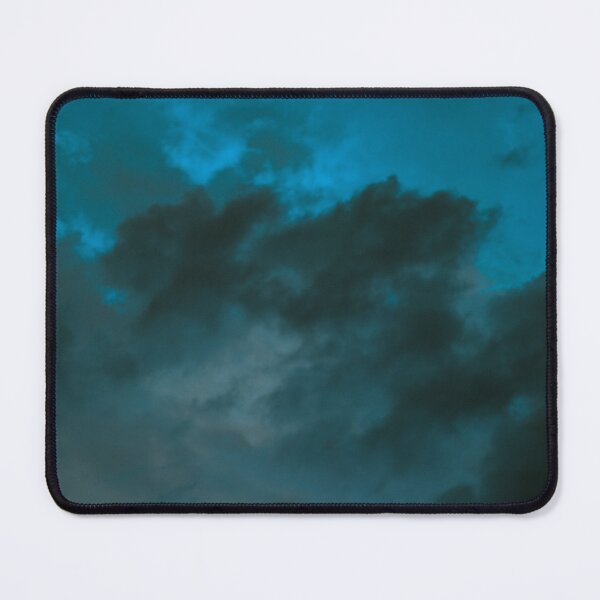 Item preview, Colorful Clouds - Blue and Teal Hues Sunset Sky - Nature Aesthetic Photography and Design - Tall and Large designed and sold by Lucidesigns.