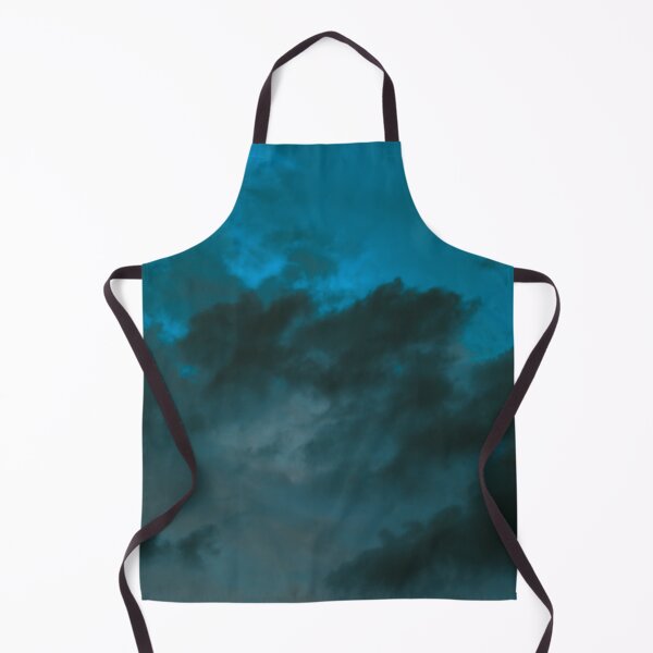 Item preview, Colorful Clouds - Blue and Teal Hues Sunset Sky - Nature Aesthetic Photography and Design - Tall and Large designed and sold by Lucidesigns.