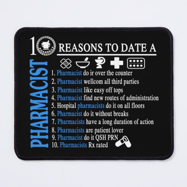 Item preview, 10 Reasons To Date A Pharmacist designed and sold by aryagiri.