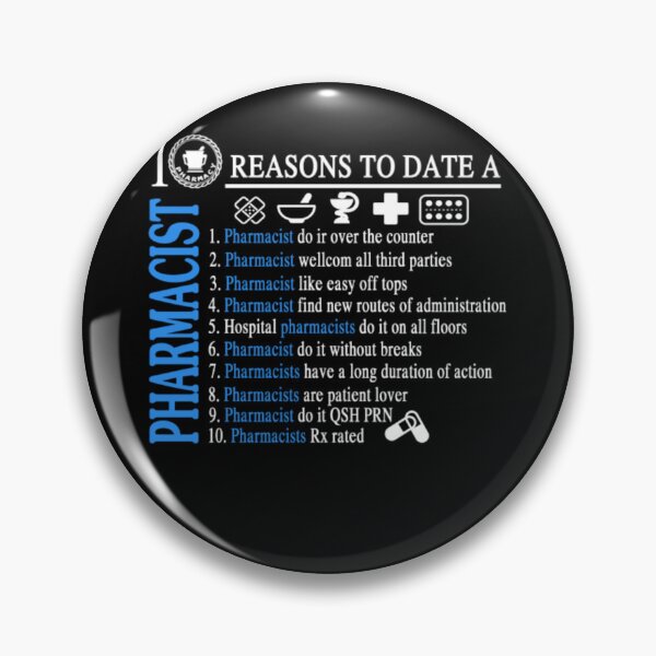 Item preview, 10 Reasons To Date A Pharmacist designed and sold by aryagiri.