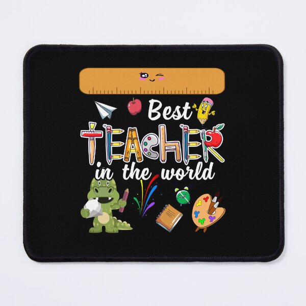 Item preview, Best Teacher In The World Love Teacher Back To School designed and sold by karybaquetu10.