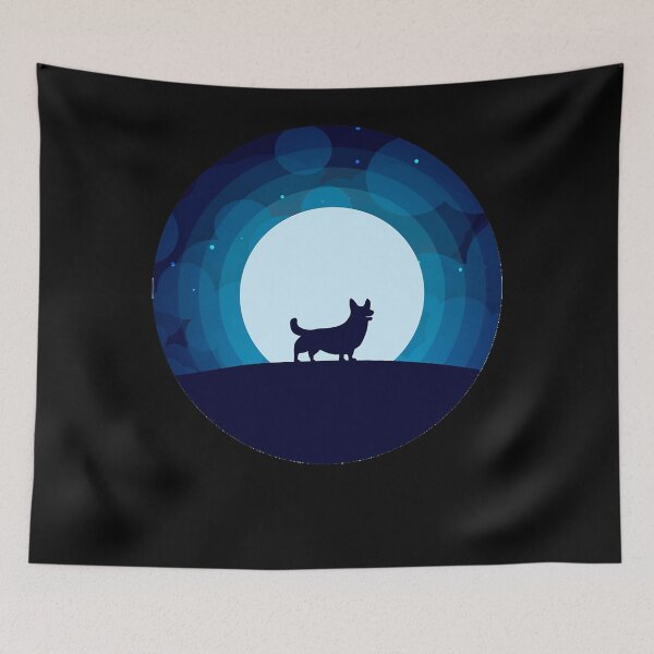 Item preview, Corgi-Shadow-Wolf-Classic-T-Shirt designed and sold by EmilyECoe1.