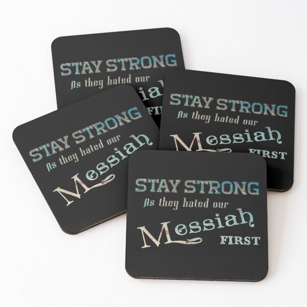 Item preview, Stay Strong - As They Hated Our Messiah First - Christian T-shirt designed and sold by Narrow-Path.