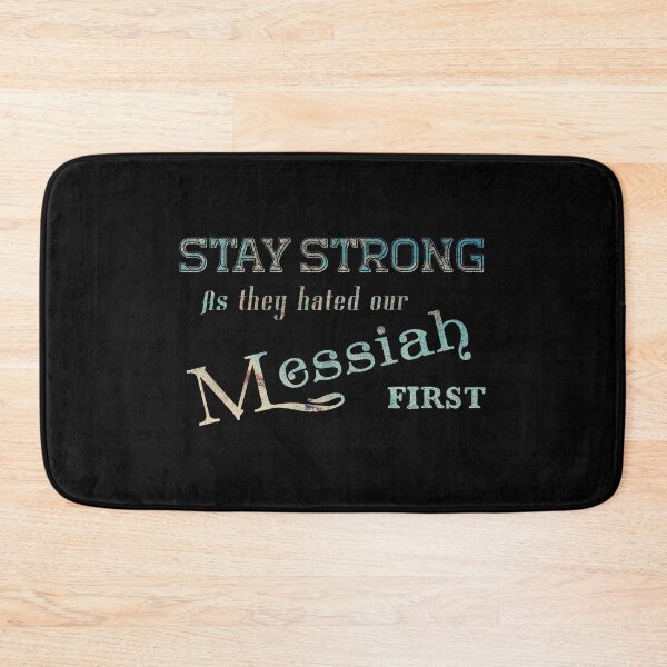 Item preview, Stay Strong - As They Hated Our Messiah First - Christian T-shirt designed and sold by Narrow-Path.