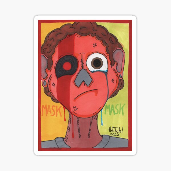MASK Sticker