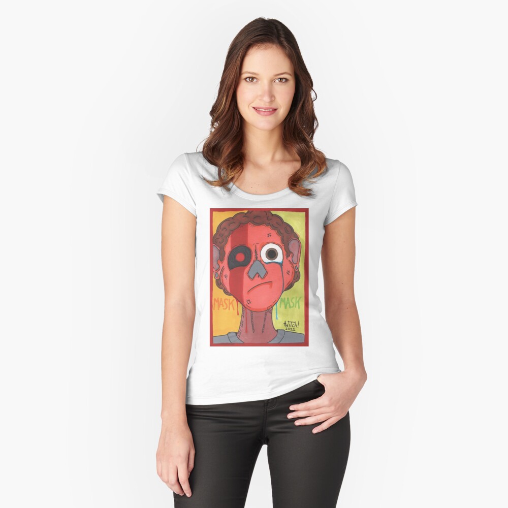 Item preview, Fitted Scoop T-Shirt designed and sold by WLTwitch.