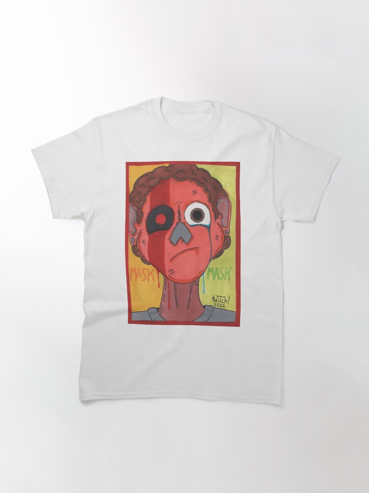Thumbnail 3 of 7, Classic T-Shirt, MASK designed and sold by WLTwitch.