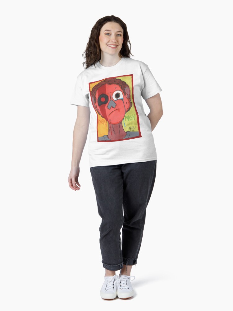 Thumbnail 4 of 7, Classic T-Shirt, MASK designed and sold by WLTwitch.