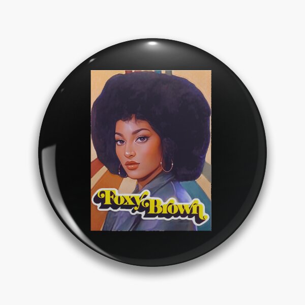 Item preview, Foxy-brown-a.k.a.-Pam-Grier-Classic-T-Shirt designed and sold by MatthewELequic1.