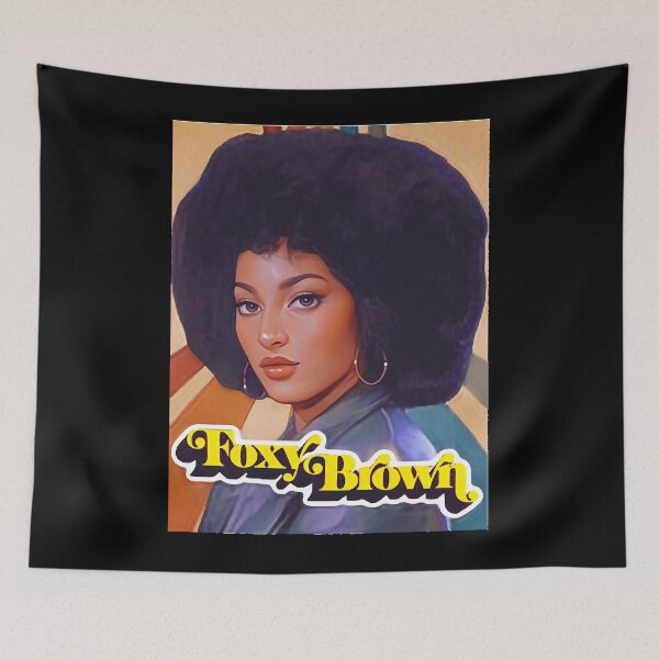 Item preview, Foxy-brown-a.k.a.-Pam-Grier-Classic-T-Shirt designed and sold by MatthewELequic1.