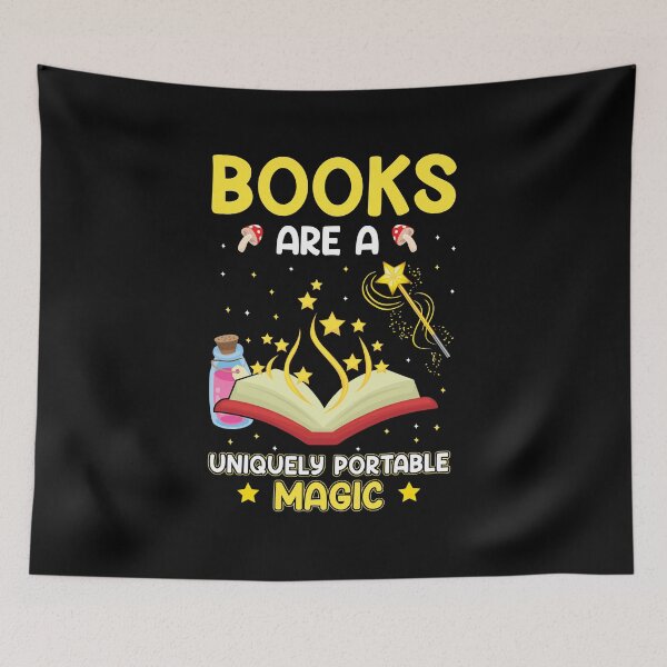 Item preview, Books Are A Uniquely Portable Magic Book Lovers Back To School designed and sold by jongcovitza.