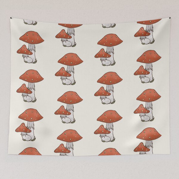 Item preview, Agaric Mushrooms - Orange Variant designed and sold by EnokiMerchant.