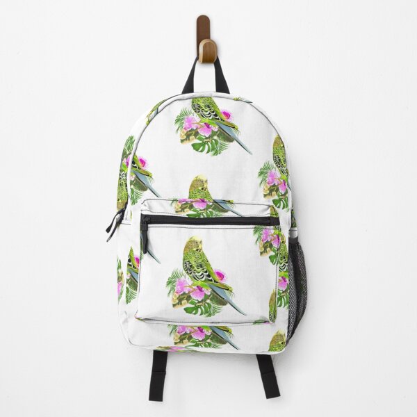 Item preview,  Cool green tropical bird sitting painting designed and sold by BEAUTY ⭐⭐⭐⭐⭐.