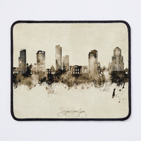 Item preview, Tegucigalpa Honduras Skyline designed and sold by ArtPrints.