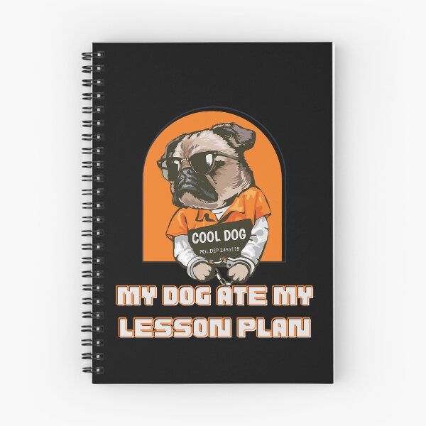 Item preview, my dog ate my lesson plan designed and sold by TheVIP.