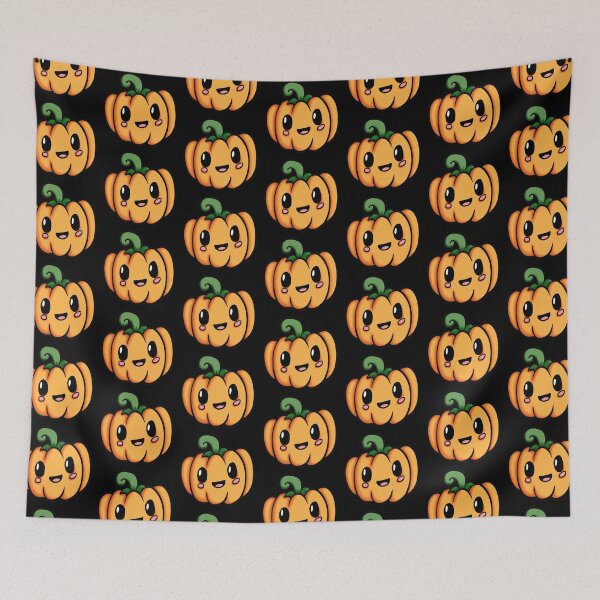 Item preview, Cute Kawaii Pumpkin designed and sold by maniacfitness.
