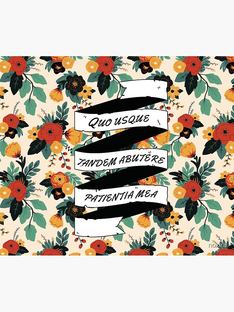 Cicero Orations - Floral by flaroh