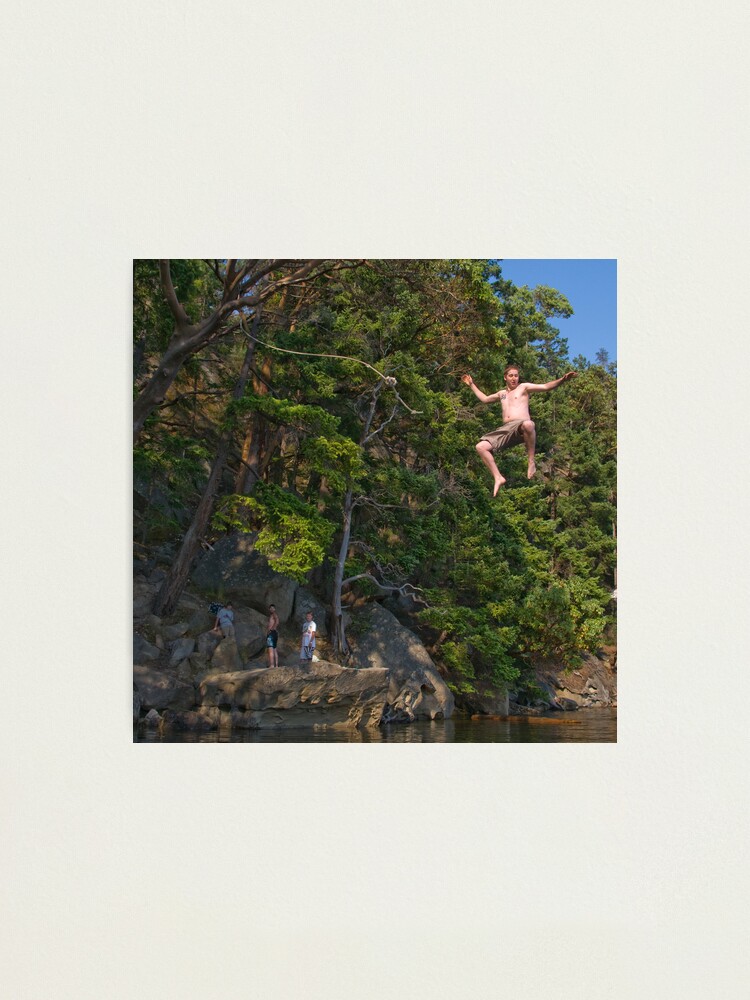 Alternate view of The Rope Swing, Campbell Bay Photographic Print